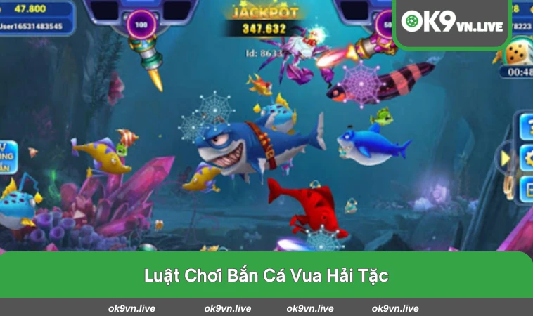 Giao diện chơi sinh động cùng hiệu ứng nổ cá ấn tượng