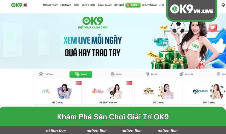 Nơi khởi đầu hành trình giải trí đầy hứng khởi