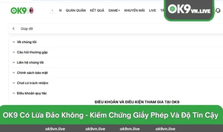 OK9 có lừa đảo không