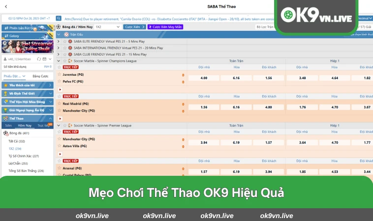 Theo dõi trực tiếp và phân tích trận đấu tại sảnh thể thao