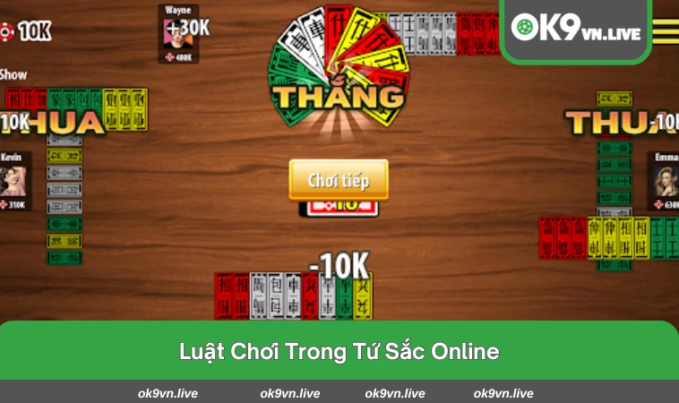 Các quân bài trong tứ sắc có màu sắc rõ ràng